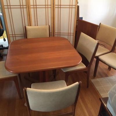 Gudme Mobelfabrik TEAK MID CENTURY DINING SET