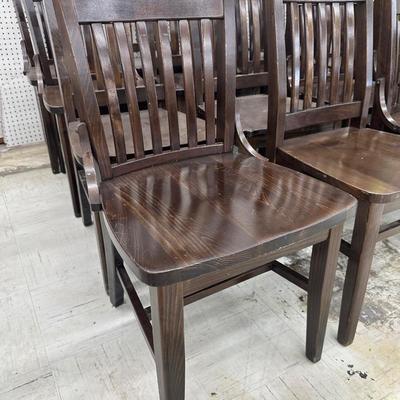 Lot 3: 16 Wooden Chairs