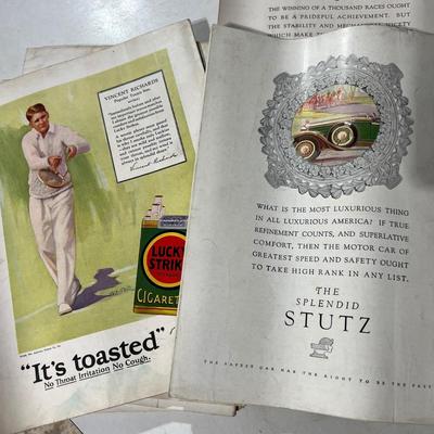 Antique Asia Magazine Lot c. 1928