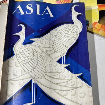 Antique Asia Magazine Lot c. 1927