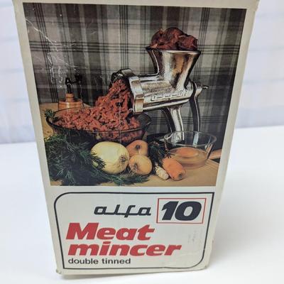 Alpha 10 Meat Mincer