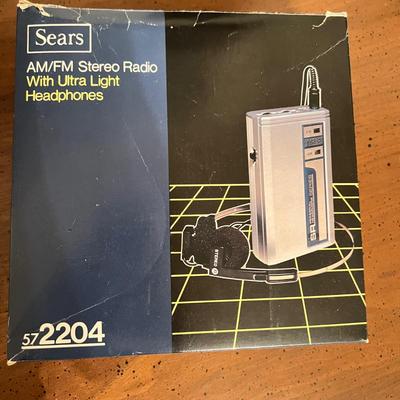 Vintage Electronics Lot - Headphones, Walkman
