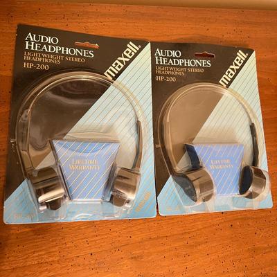 Vintage Electronics Lot - Headphones, Walkman