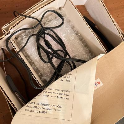 Vintage Electronics Lot - Headphones, Walkman