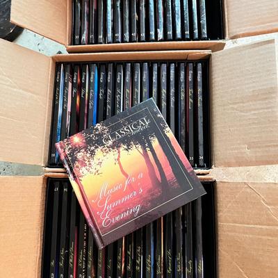 50 CD Box Lot Classical Moods - Some New Sealed