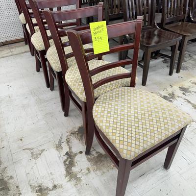 Lot 5: 6 Upholstered Chairs