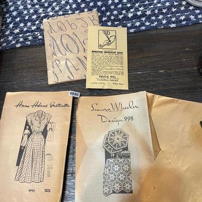 Crafty vintage patterns