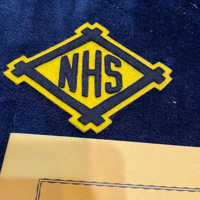 Hazel Row School 1923,Netawaka high school patch