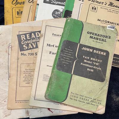 Owners manuals