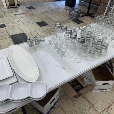 Lot 19: Dishware & Supplies