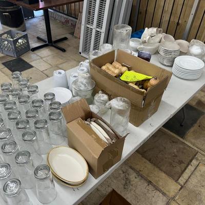 Lot 19: Dishware & Supplies