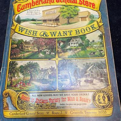 Cumberland wish & want book