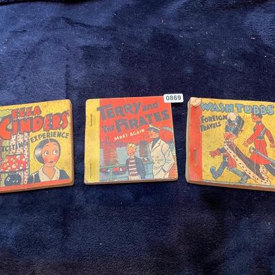 3 small books