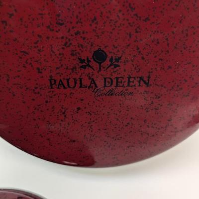 Paula Dean Enameled Soup/Stock Pot With Lid