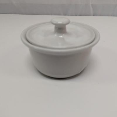 Hand Made Pottery Bowl With Lid