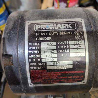 Bench grinder