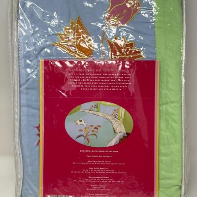 Rowley Twin Duvet Set & Ashwell Fitted Twin Sheet