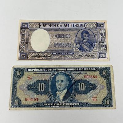 Various Currencies from Asia & South America