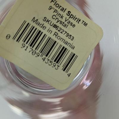 Lenox Floral Spirit 9" Crystal Vase