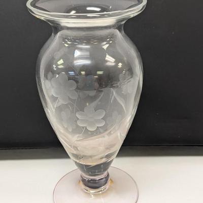 Lenox Floral Spirit 9" Crystal Vase
