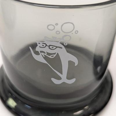 Starkist Charlie the Tuna Rocks Glasses- Set of Six