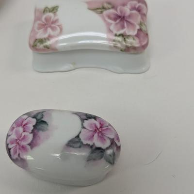 Hand Painted Trinket Boxes