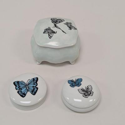 Hand Painted Trinket Boxes