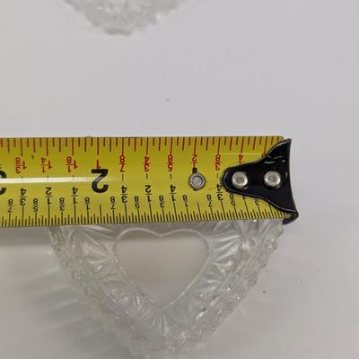 Glass Butterfly Trinket Boxes