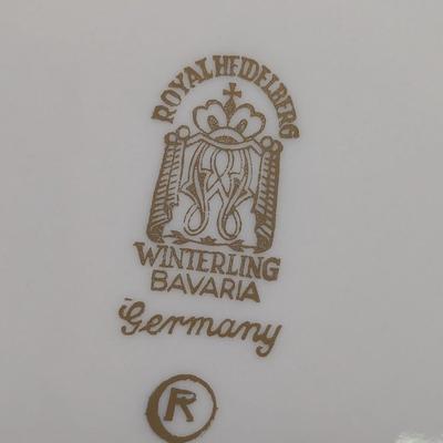 Royal Heidelberg Winterling Bavaria Germany Dessert Plates