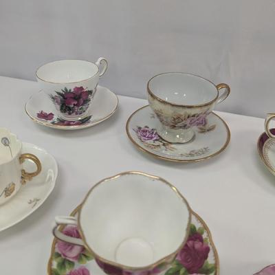 China Teacups and Saucers