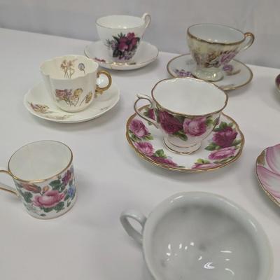 China Teacups and Saucers