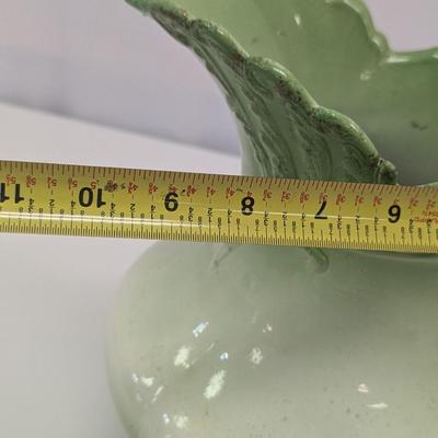 Iron Stone England Green Pitcher
