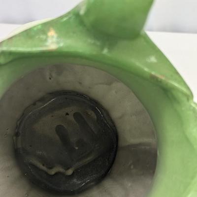 Iron Stone England Green Pitcher