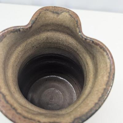 Hand Made Signed Pottery Pitcher
