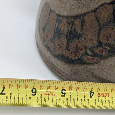 Hand Made Signed Pottery Pitcher