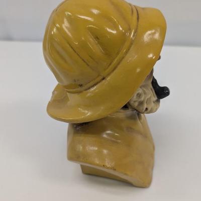 Vintage Ceramic Fisherman Bust