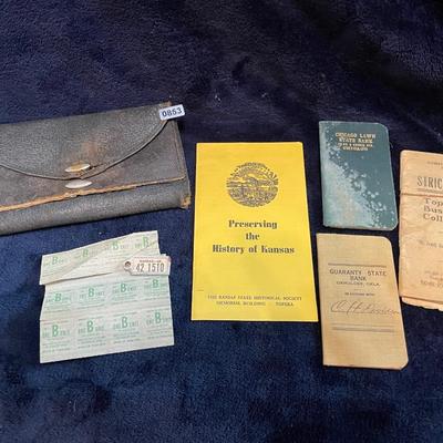 Gas ration coupons etc