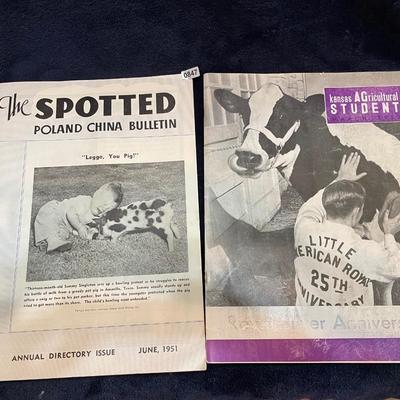 Vintage farm magazines