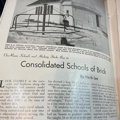 Vintage farm magazines