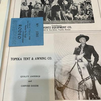 Santa Fe Trail rodeo