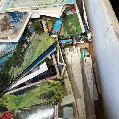 Lot 256 Large collection of post cards