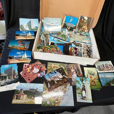Lot 256 Large collection of post cards