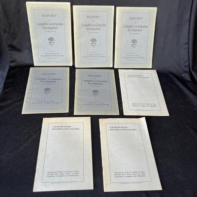 Lot 259 Antique Books on Water Law