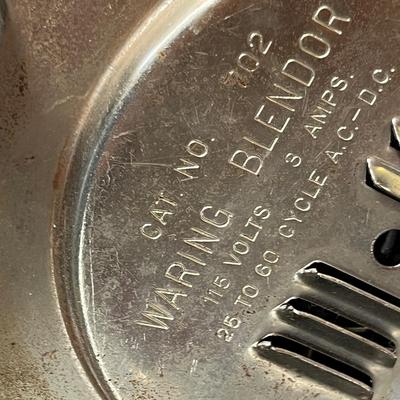 Lot 264 Vintage Waring Blender