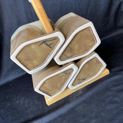 Lot 265 Stack Mugs on rack