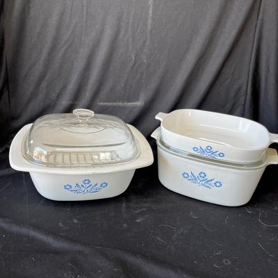 Lot 268 Corning ware Large pieces