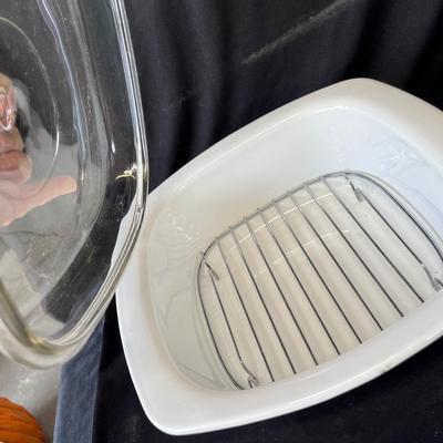 Lot 268 Corning ware Large pieces