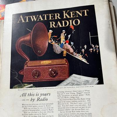 Antique Asia Magazine Lot c. 1926