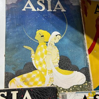 Antique Asia Magazine Lot c. 1926