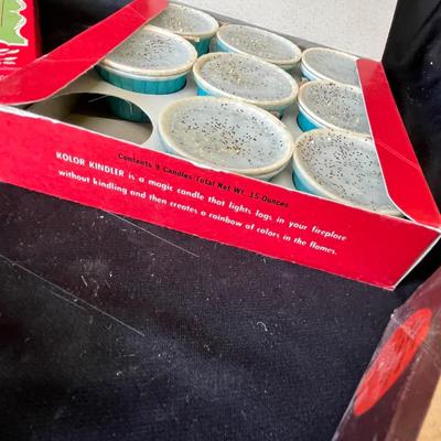 Lot 279 Boxed Christmas decor